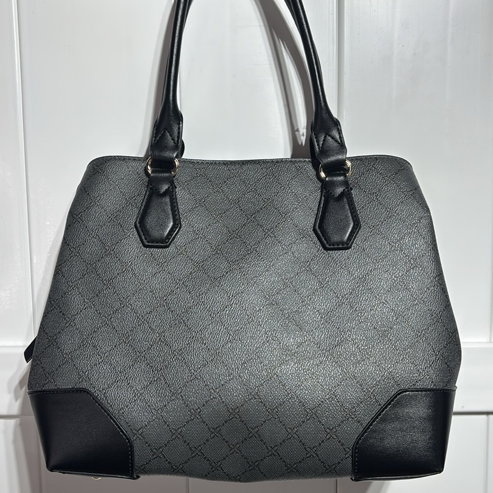 Nine West Brooklyn Jet Set grey/black shoulder bag - Picture 8 of 9